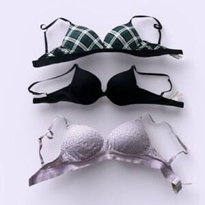 Set of 3 Victoria’s Secret Pink Bras- 34D